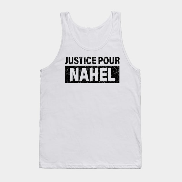 Justice Pour Nahel Tank Top by CF.LAB.DESIGN